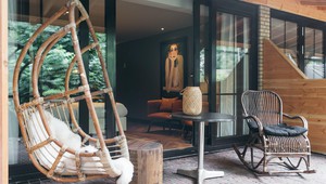 Porch comfort hotel room