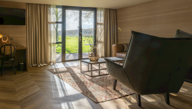 Familiesuite deluxe woonkamer
