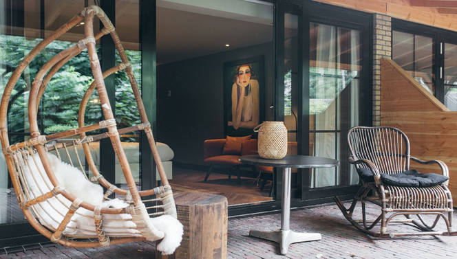 Veranda comfort douche mit terrasse
