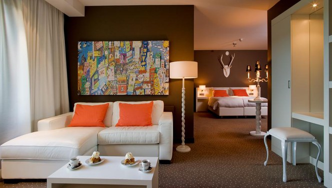 comfort de luxe suite Van der Valk Apeldoorn - de Cantharel